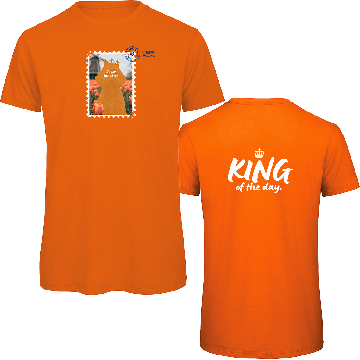 Customized Koningsdag T-shirt