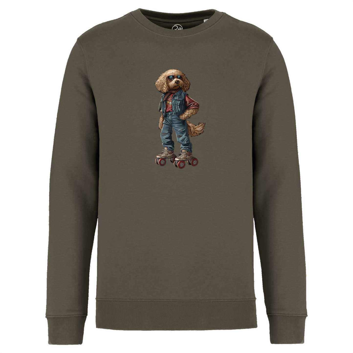 Labradoodle Skating Sweater