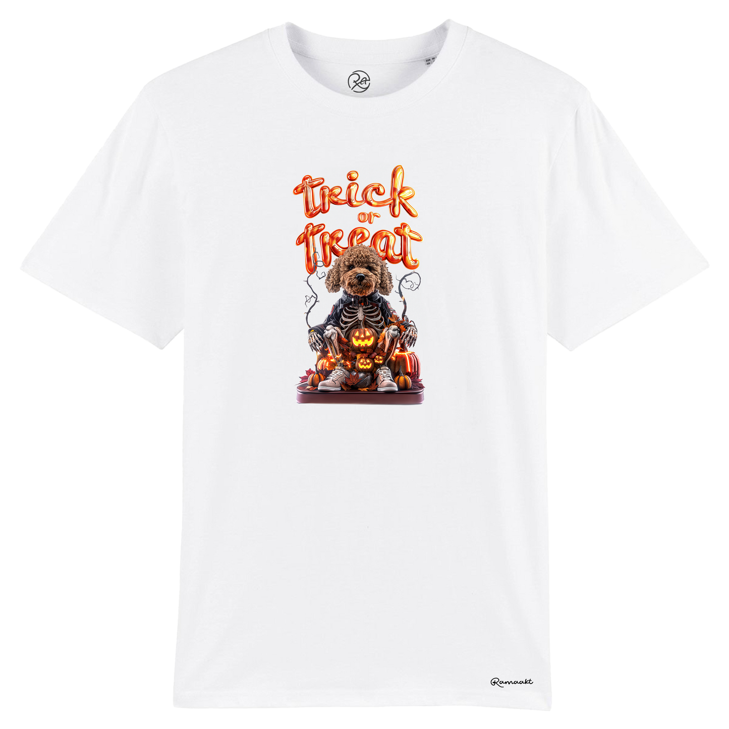 Labradoodle Trick or Treat t-shirt