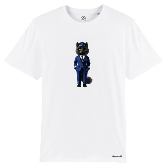 Cat Pilot t-shirt