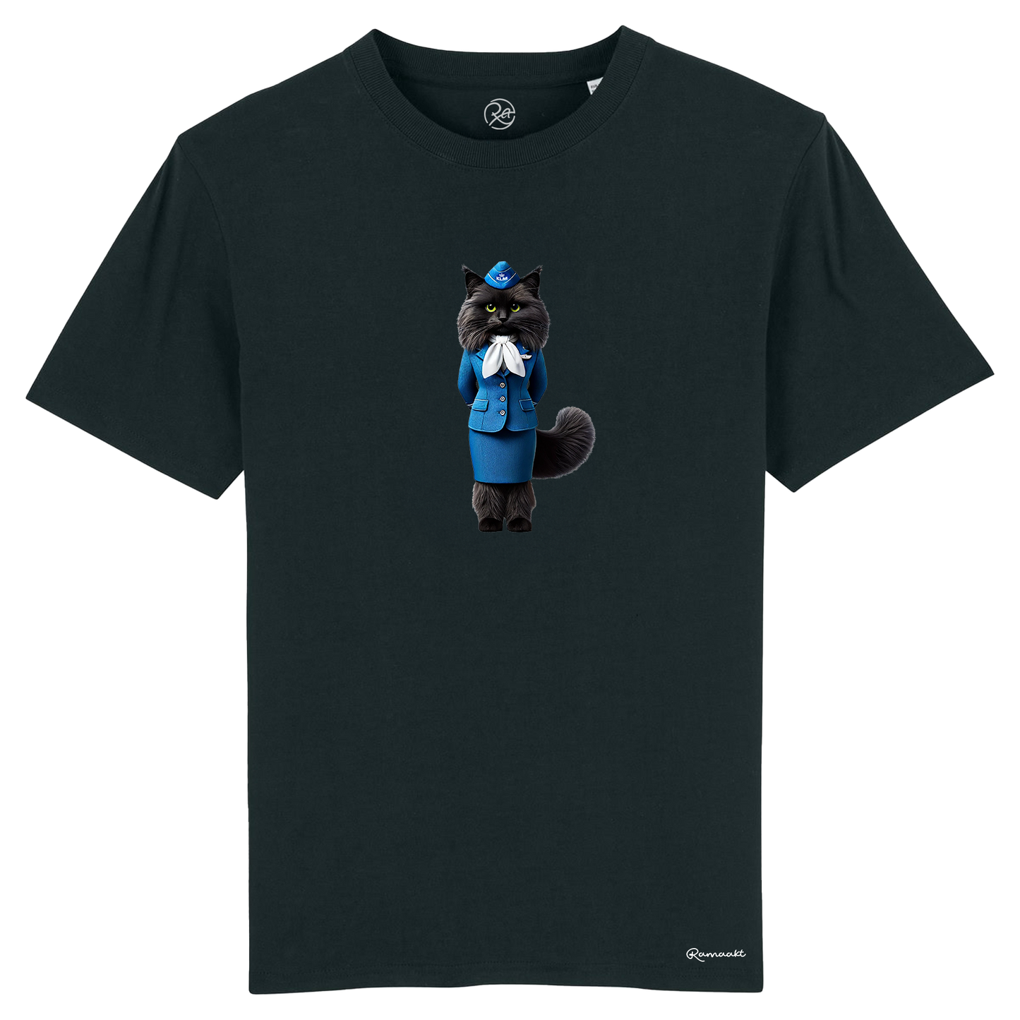 Cat Stewardess t-shirt