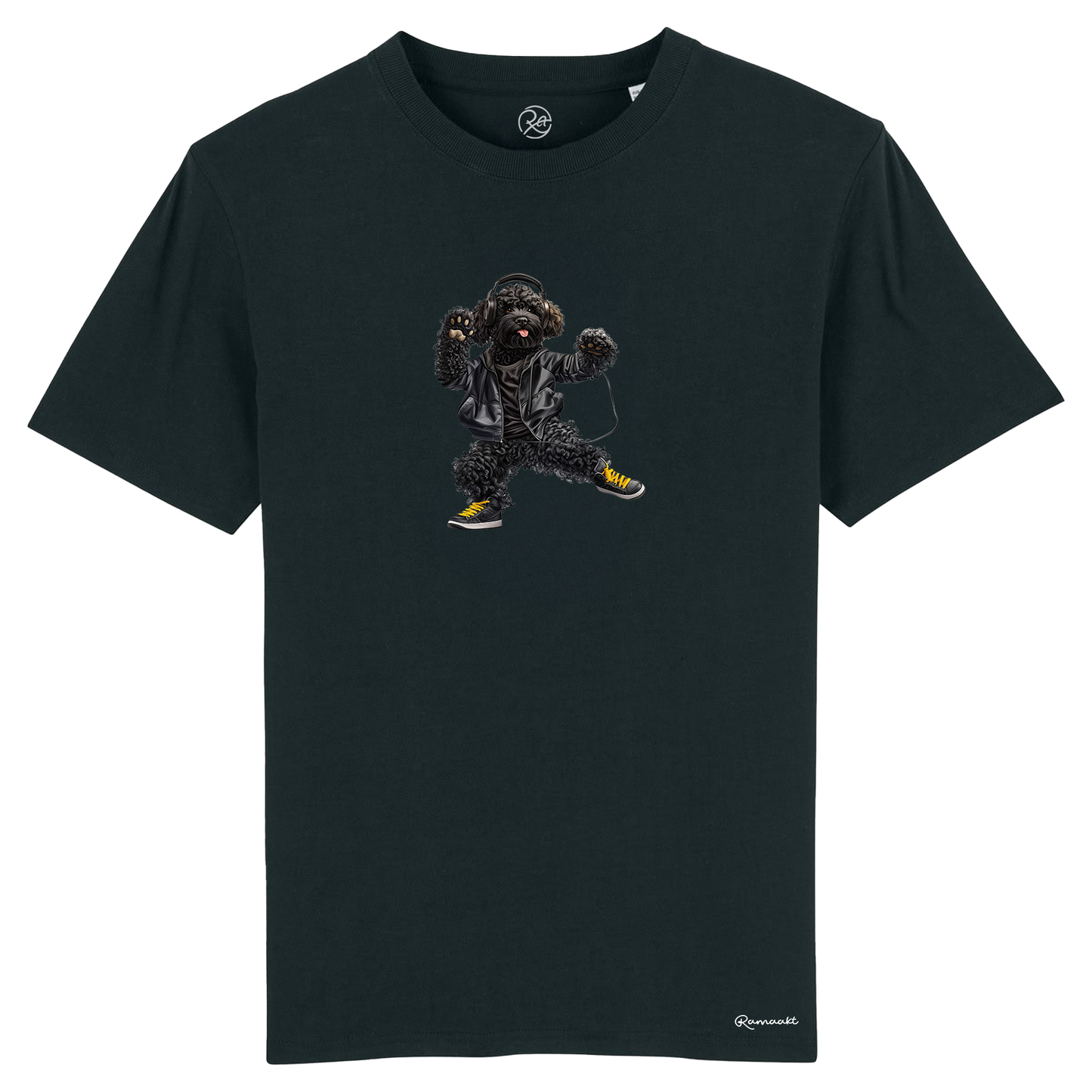 Labradoodle Headphone t-shirt