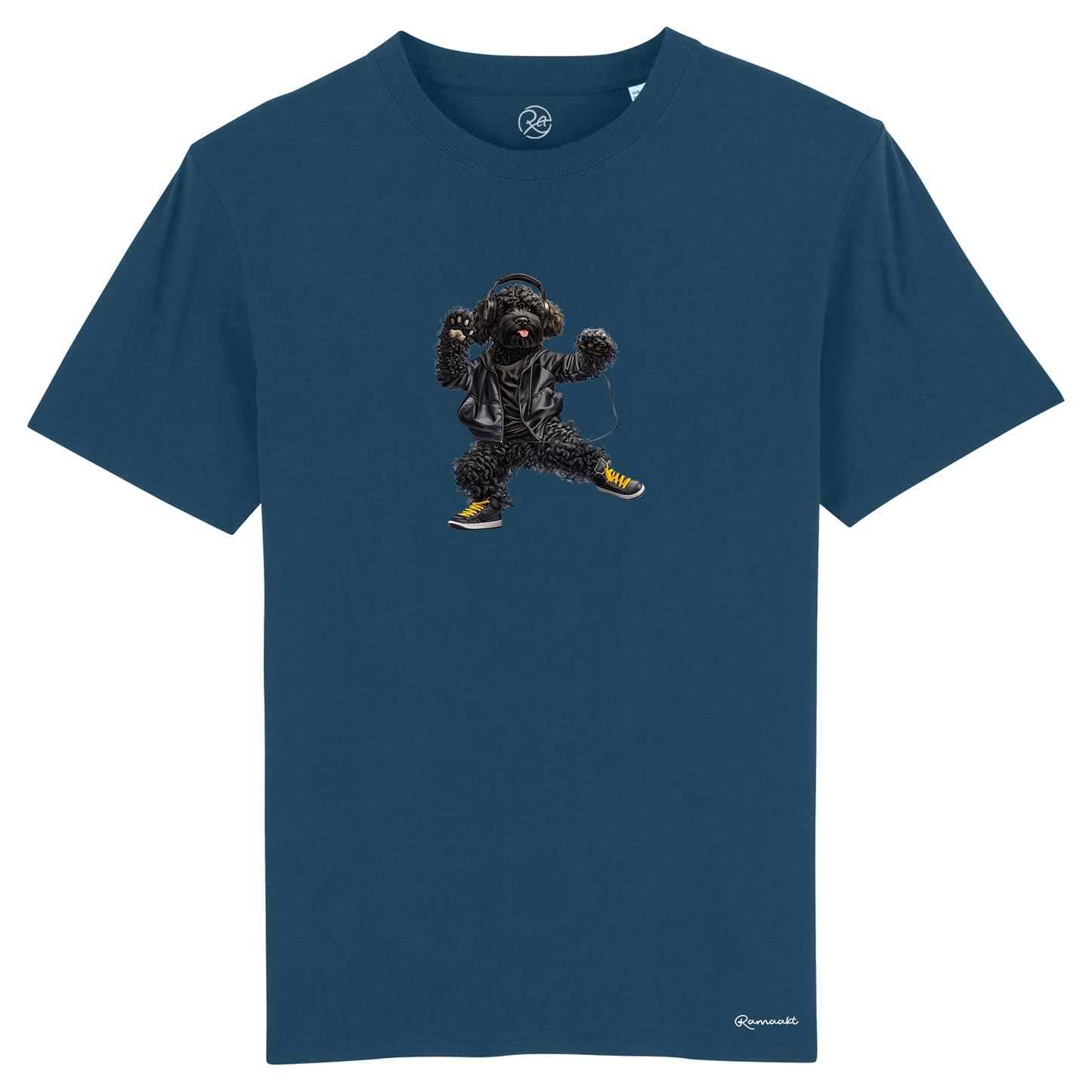 Labradoodle Headphone t-shirt