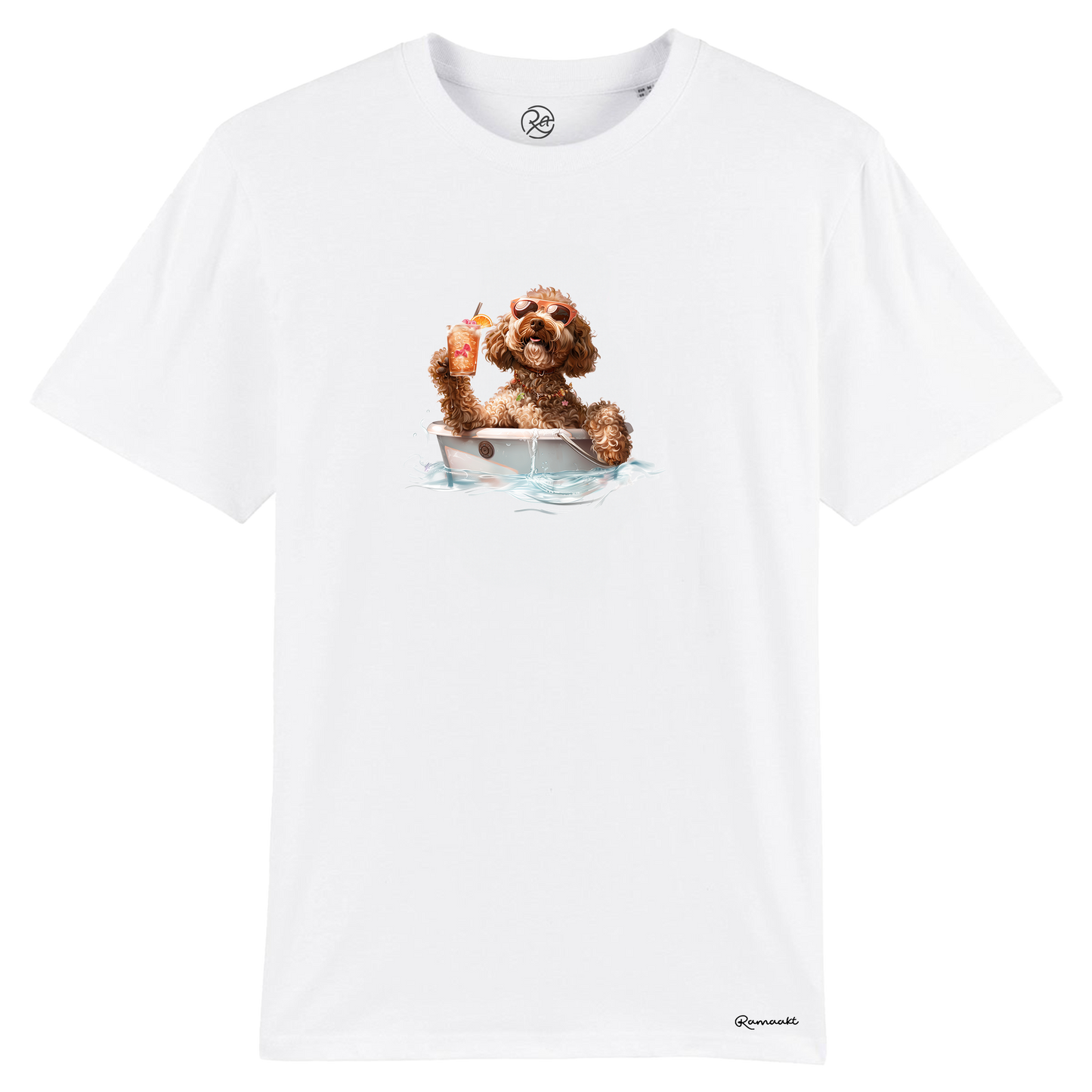 Labradoodle Hottub Days t-shirt