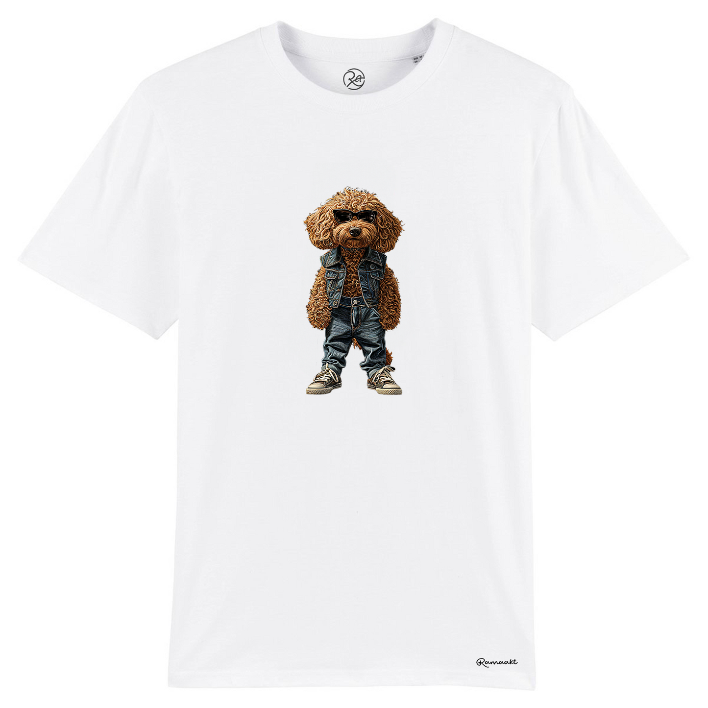 Labradoodle Denim Days t-shirt