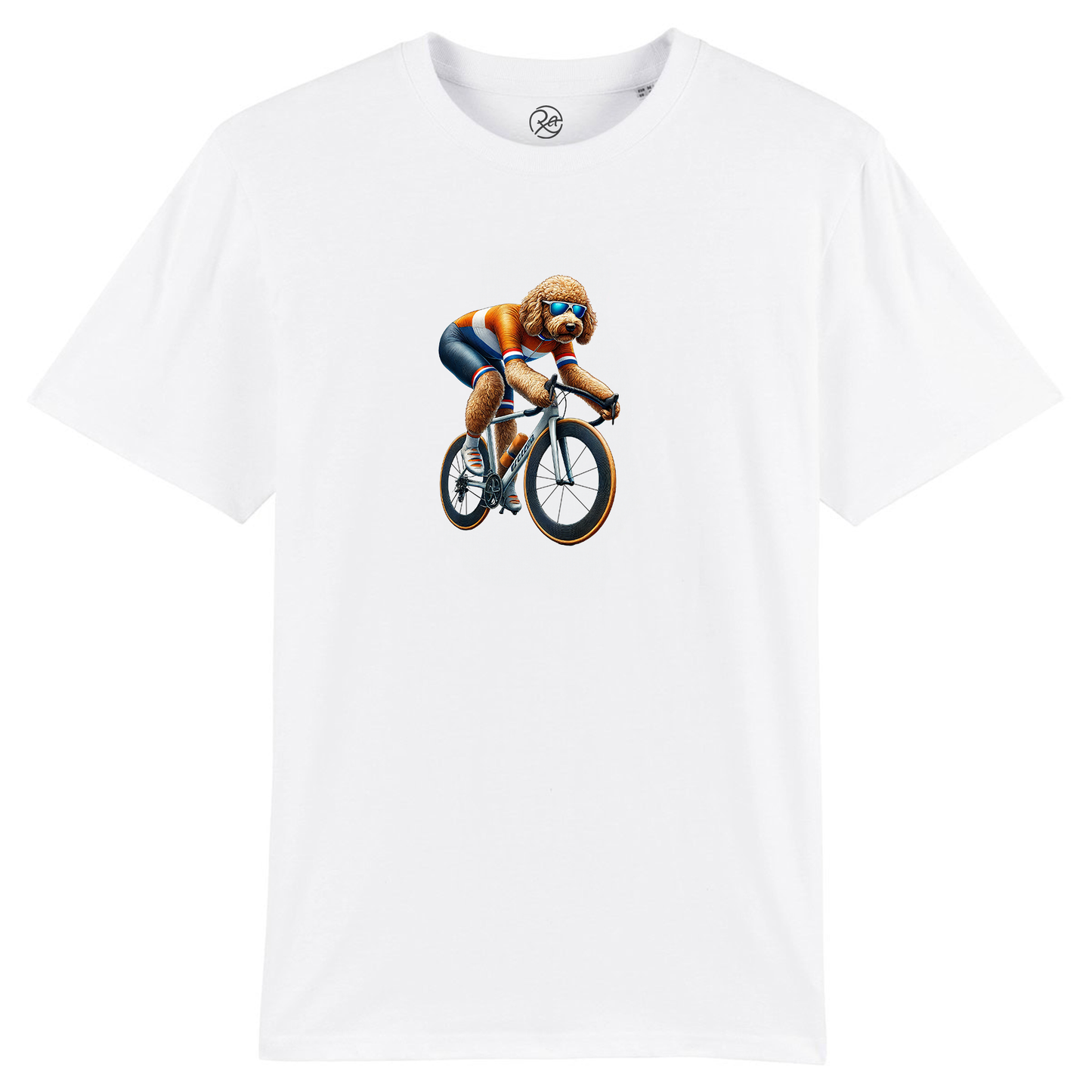 Labradoodle Olympic cycling t-shirt