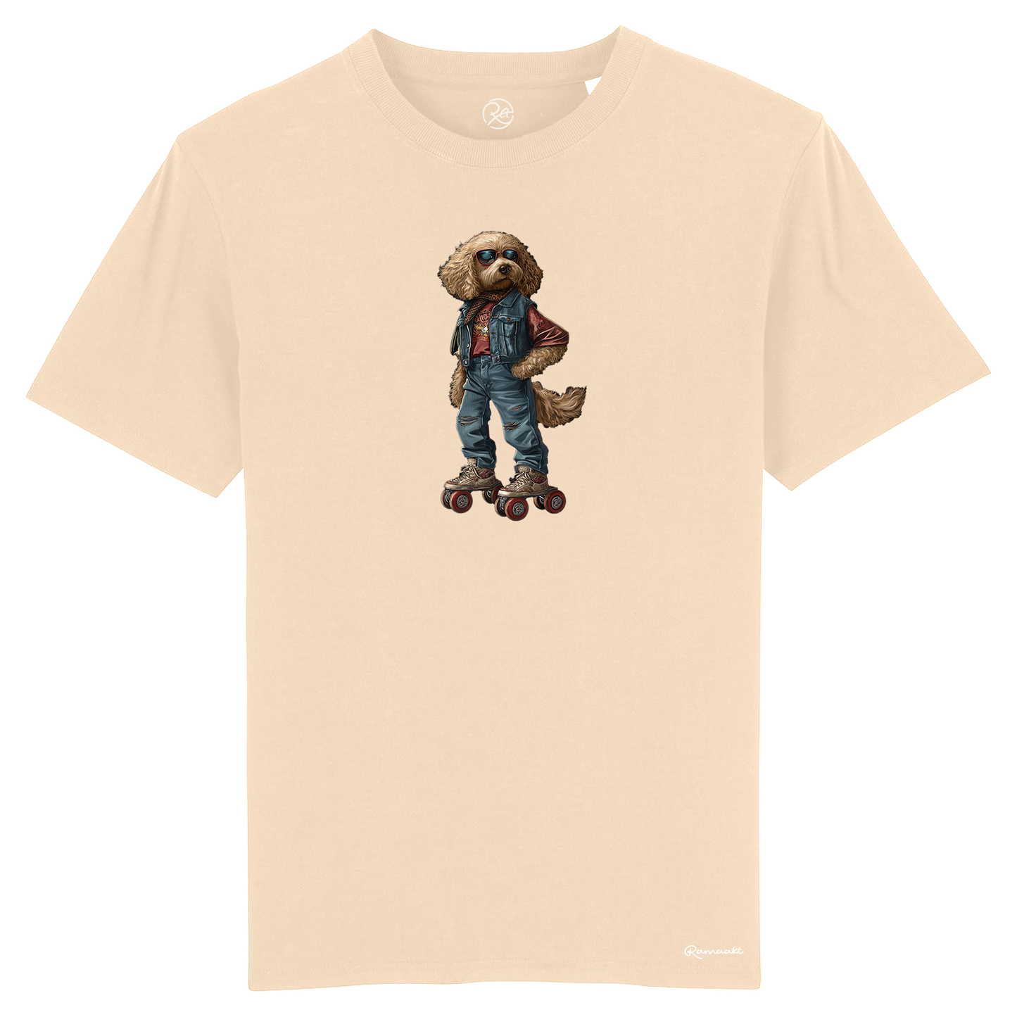 Labradoodle Skating t-shirt