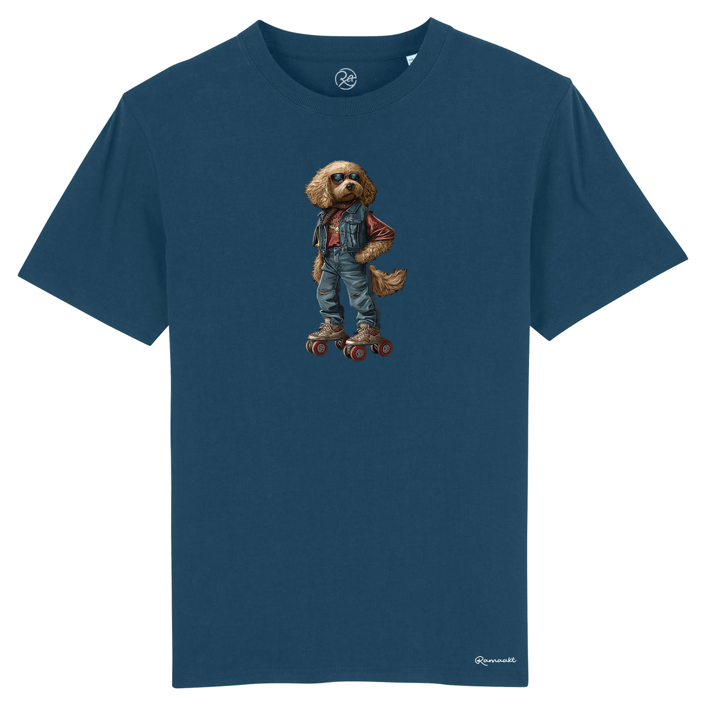 Labradoodle Skating t-shirt