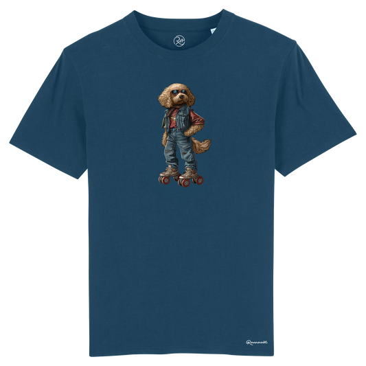 Labradoodle Skating t-shirt