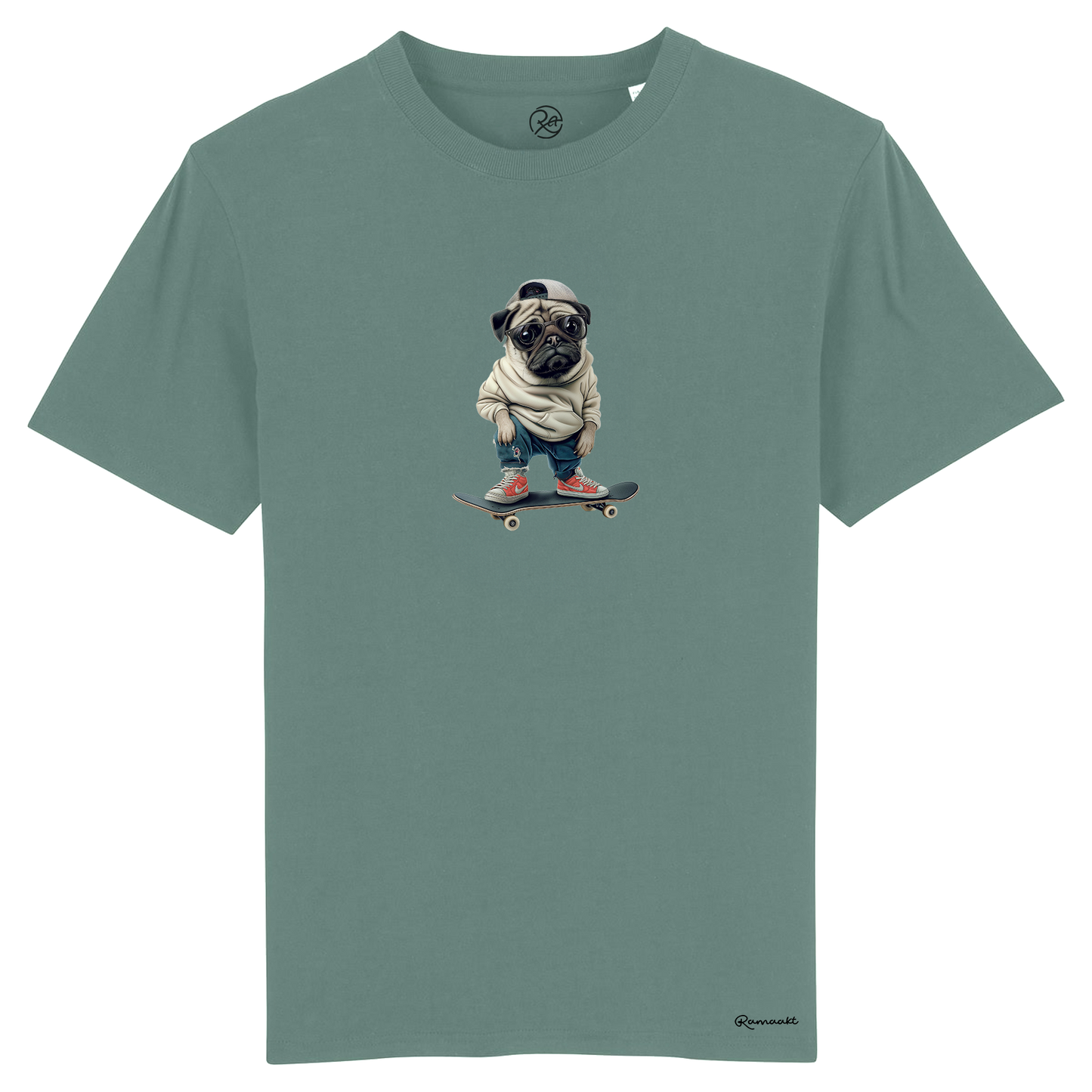 Pug Boarding t-shirt