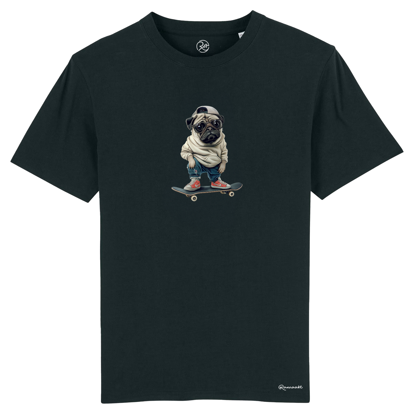 Pug Boarding t-shirt