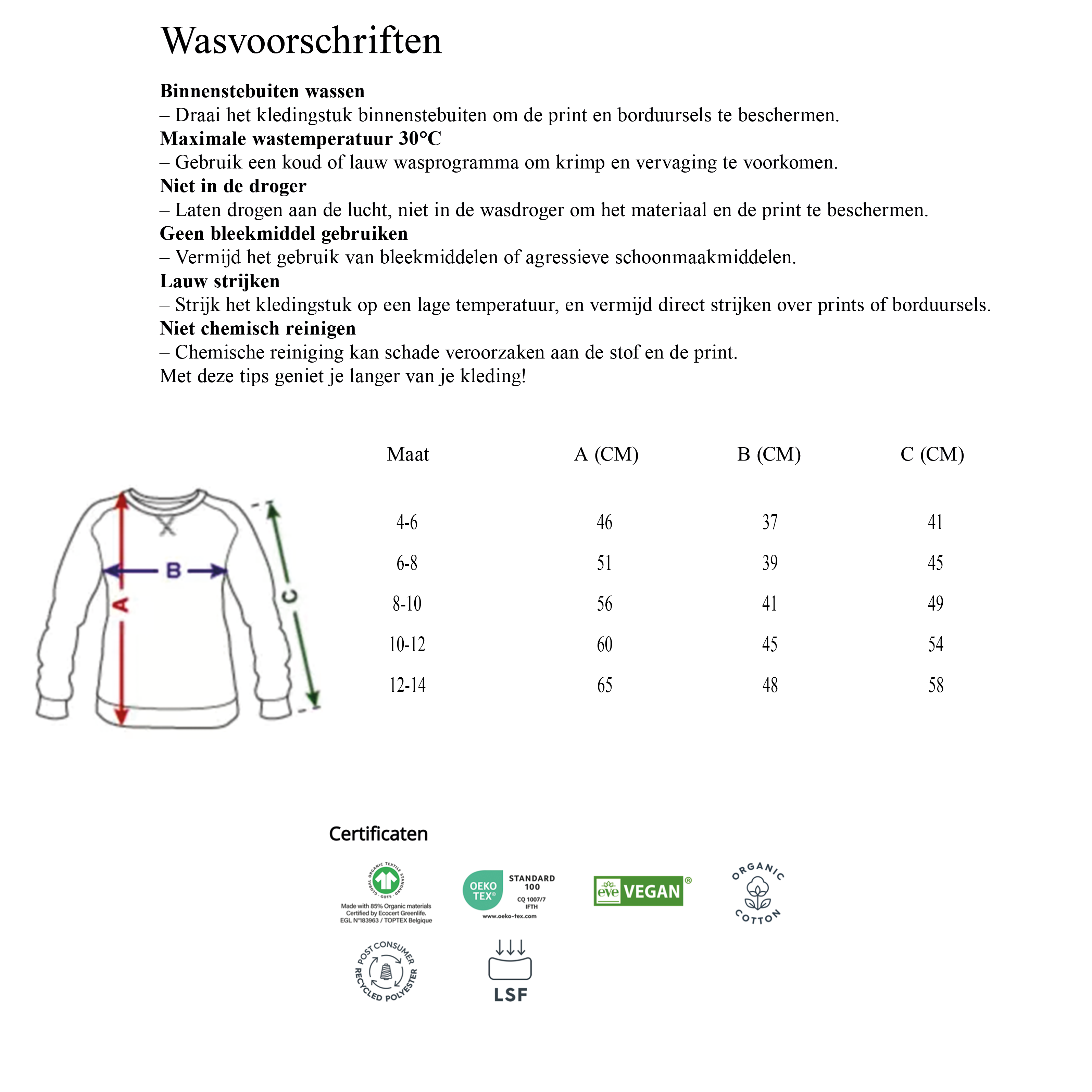 Ramaakt X The Doodle Look Herfsttrui Kids